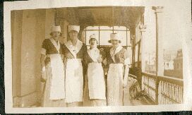 Imperial Hotel -  Lil second from left