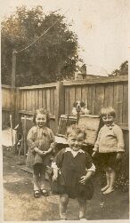 l-r: Jean Winters, Keith Winters, Des Lewis at Mapley Butcher