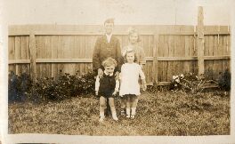 l-r: Keith White, Dorothy White; front Keith Winters, Jean Winters