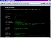 Thumbnail of the subject index page