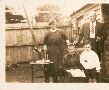 Uncle Charlie Cook, Topsy & Frank Adlard, & Granny Cook sitting down